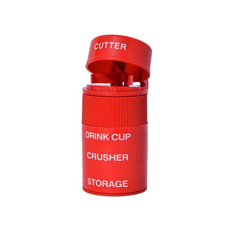 Medical Pill Cutter 4 In 1 Portable Splitter Storage Crusher