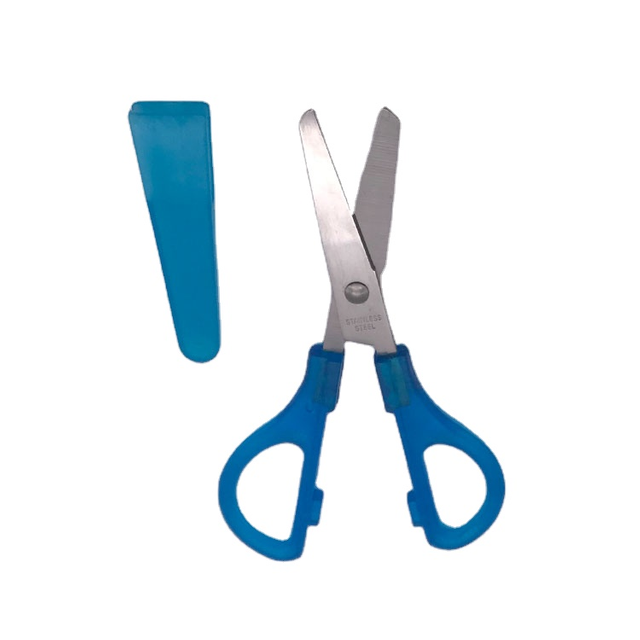 Bandage Scissors 5.5 Inch Stainless Steel For Hospital With Blue Handle