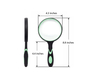 Elderly Friendly Crystal Clear Magnifying Glass for Reading And Studying