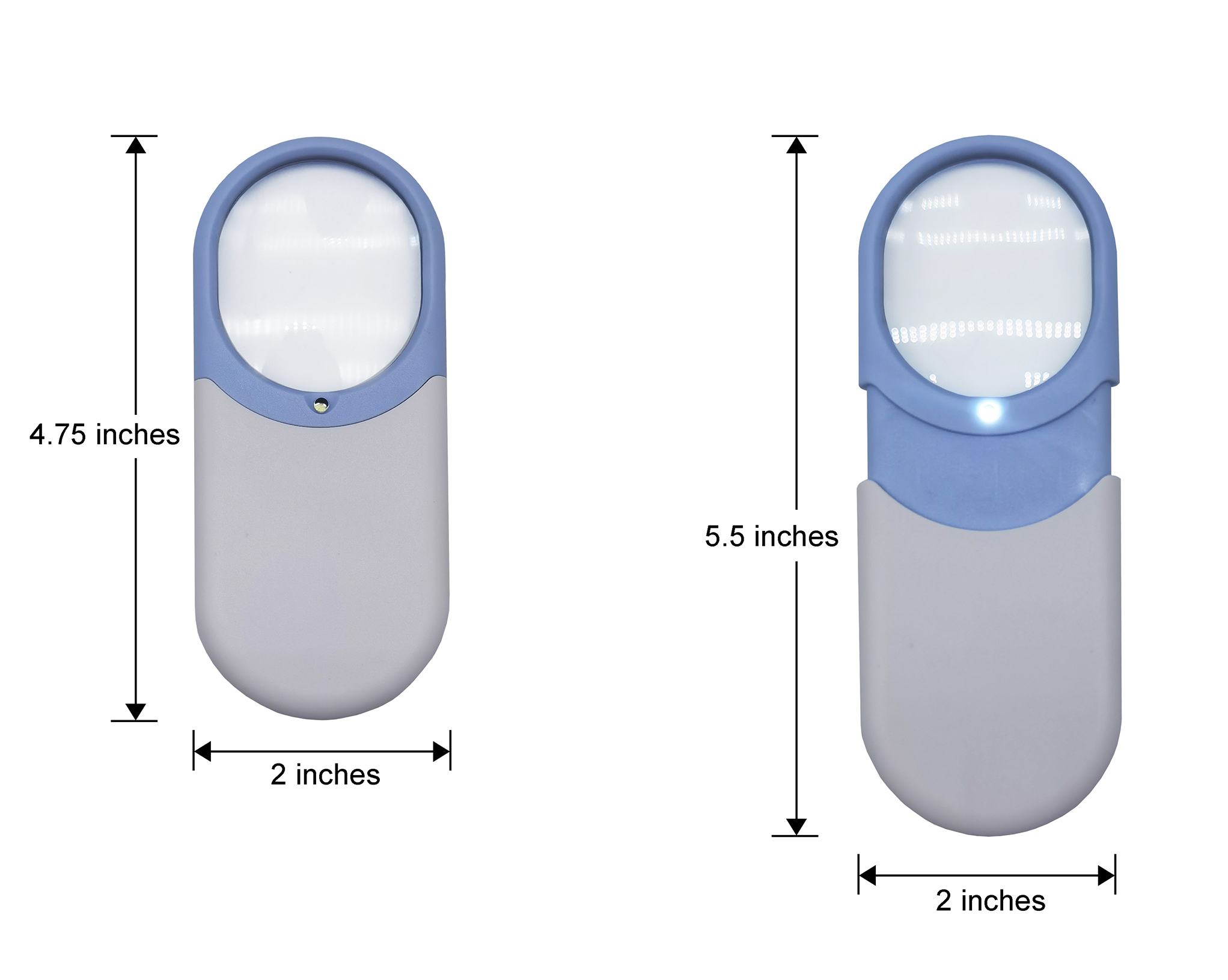 Elegant Led Light Magnifying Glass For Precision Work