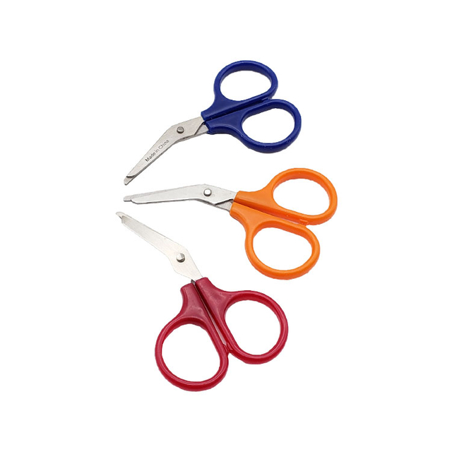 Colored Handle Stainless Steel Hospital Bandage Scissors in Various Sizes