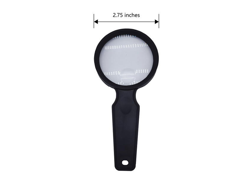 Handheld Reading Magnifying Glass for Seniors